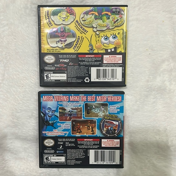 Nintendo DS games SpongeBob Truth or Square & Megamind The Blue Defender - Picture 4 of 4
